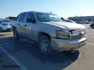 2007 Chevrolet Avalanche LT w/3LT with VIN 3GNEC12J67G138356, listed as a IAAI auction lot 41457612 with 1 mi miles. Bid and sale history available at carsss.com. Image 1.
