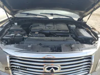 2014 Infiniti QX80 with VIN JN8AZ2NE1E9068423, listed as a Copart auction lot 58903345 with 160,857 mi miles and Clean title. Bid and sale history available at DreamBid. Image 12.