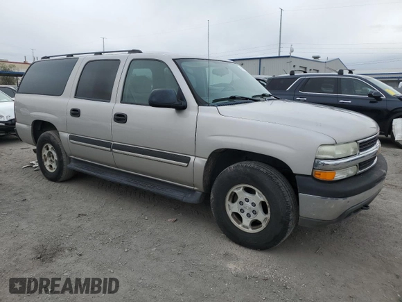 2005 Chevrolet Suburban LT with VIN 1GNFK16Z45J144627, listed as a Copart auction lot 47861005 with 157,770 mi miles and Salvage title. Bid and sale history available at DreamBid. Image 4.