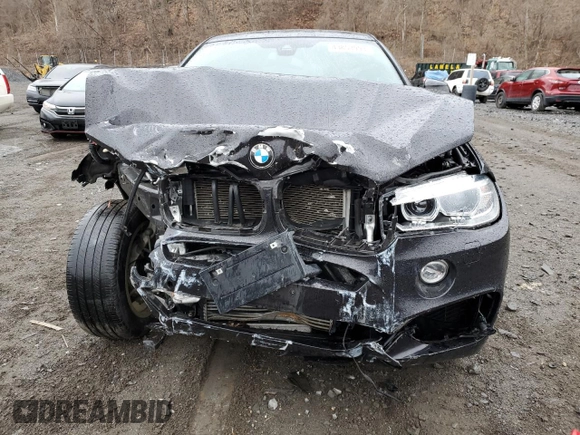 2017 BMW X6 xDrive35i with VIN 5UXKU2C31H0U29480, listed as a Copart auction lot 43853993 with 45,466 mi miles. Bid and sale history available at carsss.com. Image 5.