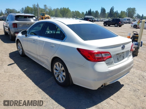 2015 Subaru Legacy Premium with VIN 4S3BNBF67F3030492, listed as a IAAI auction lot 42710100 with 126,849 mi miles and . Bid and sale history available at DreamBid. Image 3.