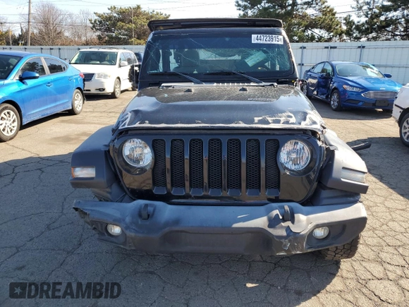 2019 Jeep Wrangler Sport S с VIN 1C4GJXAG9KW609099, выставлен на аукционе Copart как лот 44723915 с пробегом 128 046 миль миль и Списание • Salvage title. История ставок и продаж доступна на DreamBid. Изображение 5.