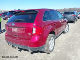 2013 Ford Edge SEL with VIN 2FMDK4JC1DBB77961, listed as a IAAI auction lot 41936661 with 158,148 mi miles. Bid and sale history available at carsss.com. Image 4.