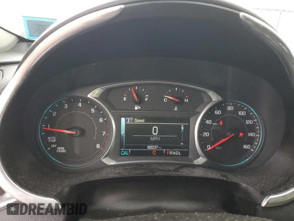 2018 Chevrolet Malibu LT with VIN 1G1ZD5ST9JF196897, listed as a Copart auction lot 53237165 with 92,237 mi miles and Salvage Title. Bid and sale history available at carsss.com. Image 9.