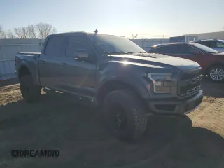 2020 Ford F-150 Raptor with VIN 1FTFW1RG3LFA16497, listed as a Copart auction lot 48388875 with Not Provided miles and Salvage Title. Bid and sale history available at carsss.com. Image 4.