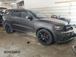 2017 Dodge Durango GT with VIN 1C4RDJDG5HC814521, listed as a Copart auction lot 61053155 with 114,914 mi miles and Salvage title. Bid and sale history available at DreamBid. Image 4.