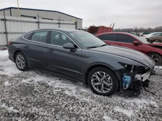 2023 Hyundai Sonata SEL with VIN KMHL64JA8PA312268, listed as a Copart auction lot 41868475 with 39,197 mi miles and Salvage Title. Bid and sale history available at carsss.com. Image 4.