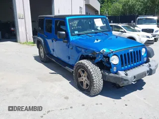 2015 Jeep Wrangler Unlimited Sport z VIN 1C4BJWDG2FL509773, wystawiony jako IAAI lot #42753729 z przebiegiem 156 330 mil mil oraz . Historia ofert i sprzedaży dostępna na DreamBid. Obrazek 1.