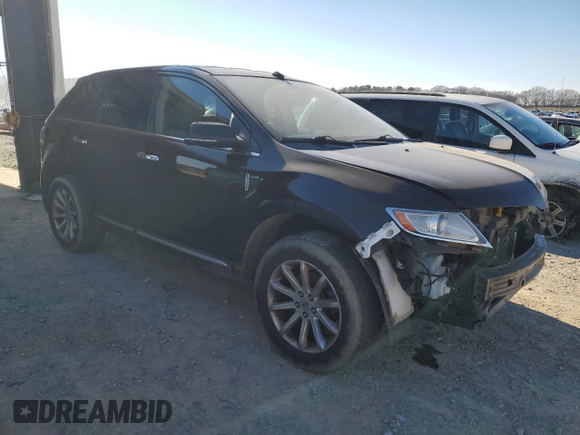 2014 Lincoln MKX with VIN 2LMDJ8JK3EBL03907, listed as a Copart auction lot 87612065 with 150,061 mi miles and Salvage Title. Bid and sale history available at DreamBid. Image 4.