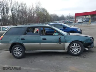 2000 Subaru Legacy Wagon Outback w/GB Equip with VIN 4S3BH6755Y6618462, listed as a IAAI auction lot 41801341 with 279,150 mi miles. Bid and sale history available at carsss.com. Image 13.