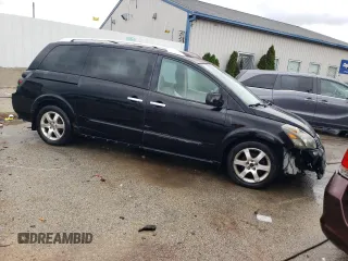 2007 Nissan Quest S with VIN 5N1BV28UX7N136321, listed as a Copart auction lot 79826724 with 203,184 mi miles and Non Repairable. Bid and sale history available at carsss.com. Image 4.