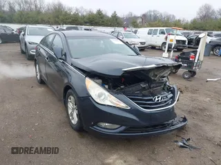 2013 Hyundai Sonata GLS with VIN 5NPEB4AC7DH746857, listed as a IAAI auction lot 41996644 with 134,049 mi miles and . Bid and sale history available at carsss.com. Image 1.