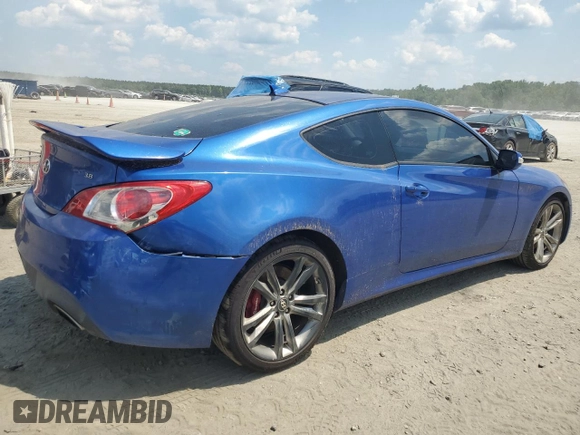 2010 Hyundai Genesis Coupe Grand Touring z VIN KMHHU6KH5AU025687, wystawiony jako Copart lot #56945814 z przebiegiem 130 114 mil mil oraz Szkoda całkowita • Salvage title. Historia ofert i sprzedaży dostępna na DreamBid. Obrazek 3.