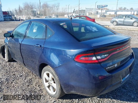 2015 Dodge Dart SXT with VIN 1C3CDFBB5FD251878, listed as a IAAI auction lot 41410794 with 109,617 mi miles. Bid and sale history available at carsss.com. Image 3.