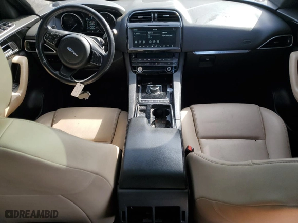 2020 Jaguar F-PACE 25t Premium with VIN SADCJ2FX2LA638148, listed as a Copart auction lot 48598465 with 69,736 mi miles and Salvage Title. Bid and sale history available at carsss.com. Image 8.