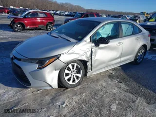 2023 Toyota Corolla LE with VIN 5YFB4MDE6PP013894, listed as a IAAI auction lot 41264173 with 20,584 mi miles. Bid and sale history available at carsss.com. Image 18.