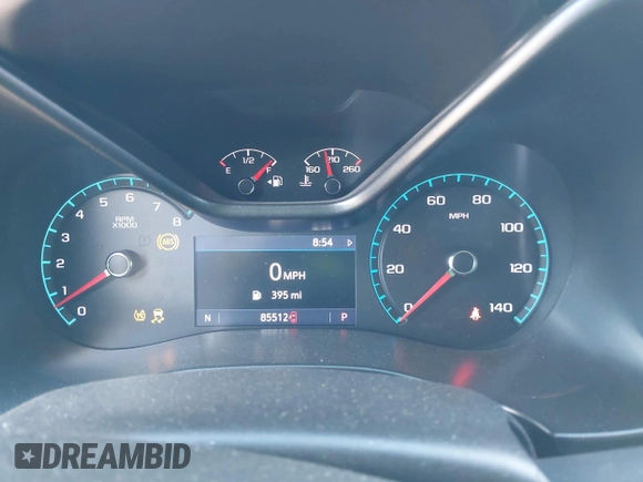2020 Chevrolet Colorado 2WD LT with VIN 1GCGSCEN1L1124890, listed as a IAAI auction lot 41856902 with 85,512 mi miles and . Bid and sale history available at DreamBid. Image 7.