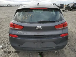 2018 Hyundai Elantra GT with VIN KMHH35LE7JU063780, listed as a Copart auction lot 69367994 with 105,083 mi miles and Salvage Title. Bid and sale history available at carsss.com. Image 6.