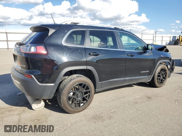2019 Jeep Cherokee Limited with VIN 1C4PJLDB3KD419514, listed as a Copart auction lot 51371725 with 47,783 mi miles and Salvage Title. Bid and sale history available at DreamBid. Image 3.