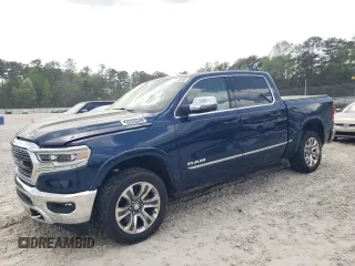 2023 Ram 1500 Limited with VIN 1C6SRFHT4PN502708, listed as a Copart auction lot 51549235 with 31,950 mi miles and Salvage title. Bid and sale history available at DreamBid. Image 1.