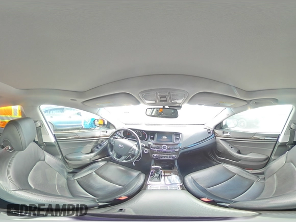 2014 Kia Cadenza Premium with VIN KNALN4D76E5157035, listed as a Copart auction lot 86649254 with 39,383 mi miles and Salvage Title. Bid and sale history available at carsss.com. Image 14.