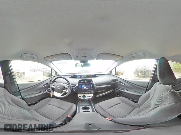 2017 Toyota Prius Two z VIN JTDKBRFU0H3056466, wystawiony jako Copart lot #56998045 z przebiegiem 67 056 mil mil oraz Szkoda całkowita • Salvage title. Historia ofert i sprzedaży dostępna na DreamBid. Obrazek 16.