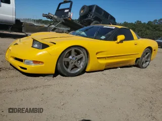 2002 Chevrolet Corvette with VIN 1G1YY22G225106742, listed as a Copart auction lot 72573284 with 89,032 mi miles and Salvage Title. Bid and sale history available at carsss.com. Image 1.