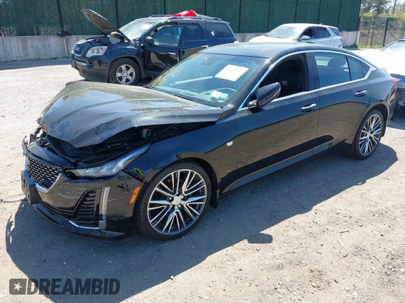 2024 Cadillac CT5 Premium Luxury with VIN 1G6DT5RK2R0131439, listed as a IAAI auction lot 42129787 with 1,801 mi miles and . Bid and sale history available at DreamBid. Image 18.