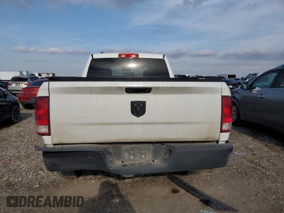 2022 Ram 1500 Tradesman with VIN 1C6RR6FG9NS229736, listed as a Copart auction lot 45634255 with 215,059 mi miles and Salvage title. Bid and sale history available at DreamBid. Image 6.