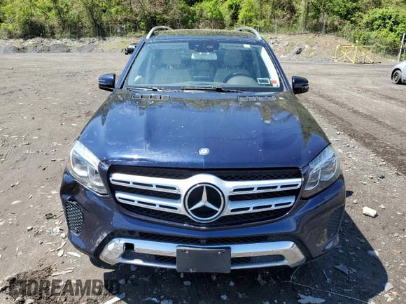 2017 Mercedes-Benz GLS 450 with VIN 4JGDF6EE1HA850745, listed as a Copart auction lot 53013644 with Not Provided miles and Salvage Title. Bid and sale history available at DreamBid. Image 5.