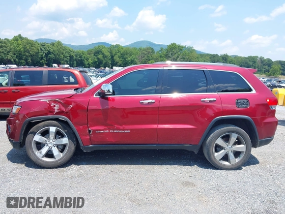 2014 Jeep Grand Cherokee Limited with VIN 1C4RJFBG5EC183810, listed as a IAAI auction lot 42670205 with 151,936 mi miles and . Bid and sale history available at DreamBid. Image 14.