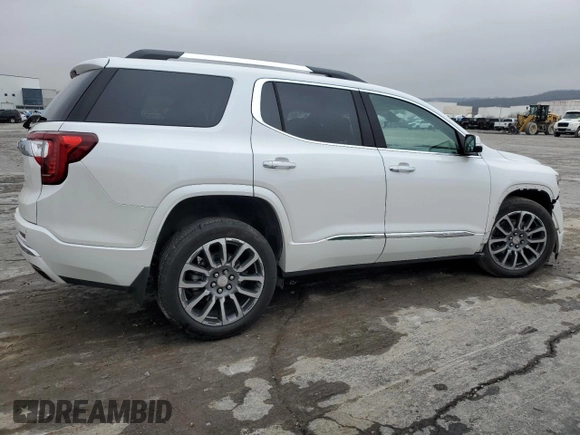 2022 GMC Acadia Denali with VIN 1GKKNPLS4NZ132119, listed as a Copart auction lot 86392404 with 37,404 mi miles and Salvage Title. Bid and sale history available at carsss.com. Image 3.