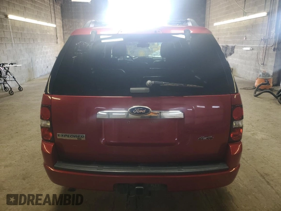 2010 Ford Explorer XLT with VIN 1FMEU7DE1AUA70153, listed as a Copart auction lot 52072295 with 148,177 mi miles and Salvage Title. Bid and sale history available at carsss.com. Image 6.