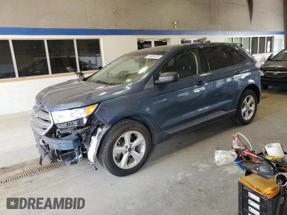 2018 Ford Edge SE with VIN 2FMPK4G97JBB03299, listed as a Copart auction lot 54494305 with 90,208 mi miles and Salvage title. Bid and sale history available at DreamBid. Image 1.