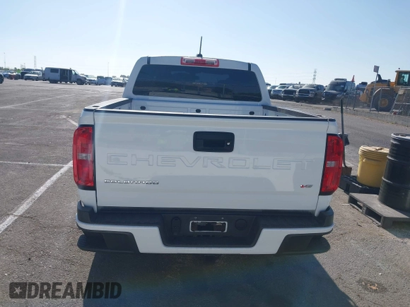 2022 Chevrolet Colorado 2WD Work Truck with VIN 1GCGSBEN7N1188574, listed as a IAAI auction lot 42695567 with 25,041 mi miles and . Bid and sale history available at DreamBid. Image 16.