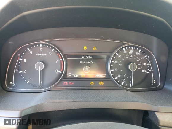 2020 Kia Cadenza Technology with VIN KNALC4J14L5237890, listed as a Copart auction lot 41560615 with 29,504 mi miles and Salvage Title. Bid and sale history available at carsss.com. Image 9.