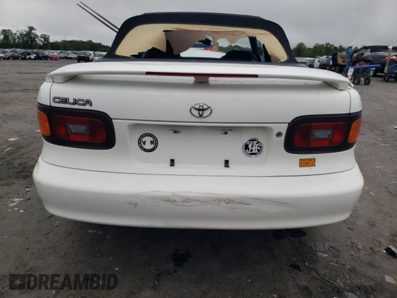 1992 Toyota Celica with VIN ST1830048648, listed as a Copart auction lot 69418964 with 72,082 mi miles and Salvage title. Bid and sale history available at DreamBid. Image 6.