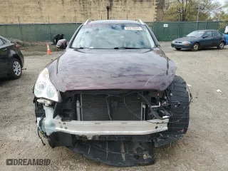 2017 Infiniti QX50 with VIN JN1BJ0RR3HM400097, listed as a Copart auction lot 52618555 with 128,565 mi miles and Salvage Title. Bid and sale history available at carsss.com. Image 5.