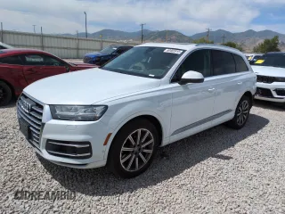 2019 Audi Q7 Premium Plus z VIN WA1LAAF72KD040557, wystawiony jako Copart lot #60482815 z przebiegiem 62 048 mil mil oraz Szkoda całkowita • Salvage title. Historia ofert i sprzedaży dostępna na DreamBid. Obrazek 1.