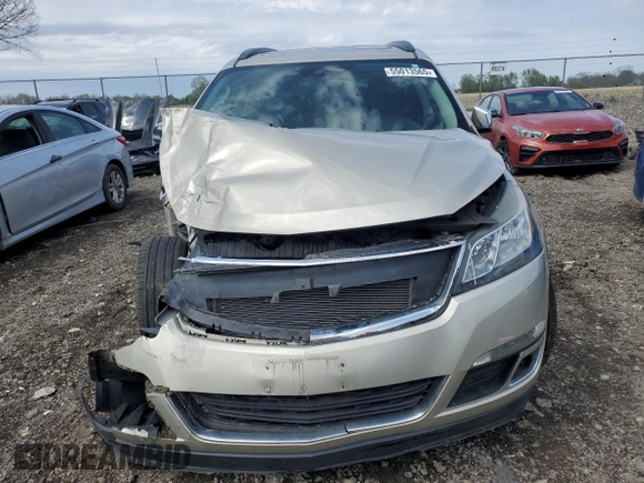 2015 Chevrolet Traverse LT with VIN 1GNKRGKD7FJ137258, listed as a Copart auction lot 55013565 with 106,508 mi miles and Clean Title. Bid and sale history available at carsss.com. Image 5.