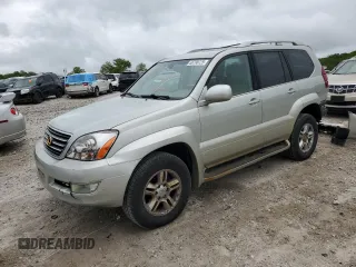 2003 Lexus GX 470 z VIN JTJBT20X230019515, wystawiony jako Copart lot #58790725 z przebiegiem 238 380 mil mil oraz Tytuł czysty. Historia ofert i sprzedaży dostępna na DreamBid. Obrazek 1.