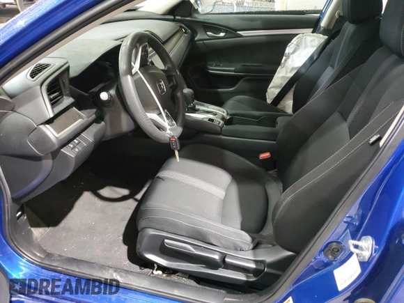 2020 Honda Civic LX with VIN 19XFC2F62LE024577, listed as a Copart auction lot 50799335 with 27,215 mi miles and Salvage Title. Bid and sale history available at DreamBid. Image 7.