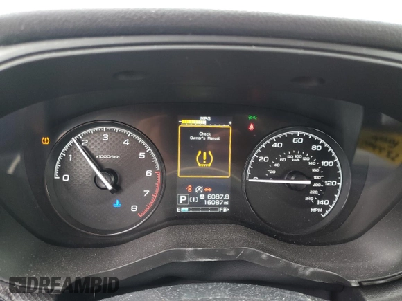 2023 Subaru Forester with VIN JF2SKACC6PH444995, listed as a Copart auction lot 52764425 with 16,087 mi miles and Salvage title. Bid and sale history available at DreamBid. Image 9.