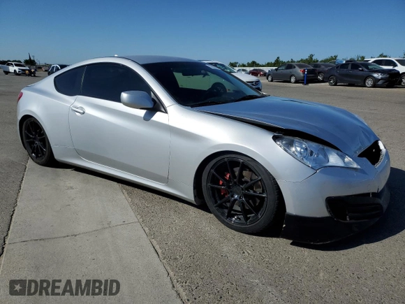 2011 Hyundai Genesis Coupe with VIN KMHHT6KD6BU059087, listed as a Copart auction lot 57665315 with 122,763 mi miles and Salvage title. Bid and sale history available at DreamBid. Image 4.