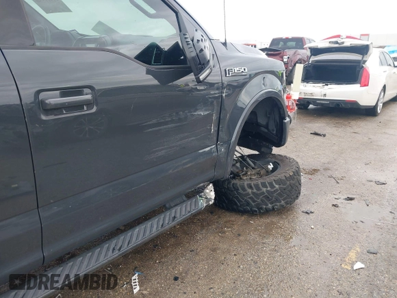 2016 Ford F-150 XL with VIN 1FTEW1CF1GKD72696, listed as a IAAI auction lot 41911550 with 163,427 mi miles and . Bid and sale history available at carsss.com. Image 6.