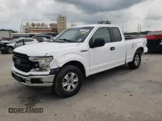 2019 Ford F-150 XL with VIN 1FTEX1CB1KKD79425, listed as a Copart auction lot 60967035 with 66,829 mi miles and Salvage title. Bid and sale history available at DreamBid. Image 1.