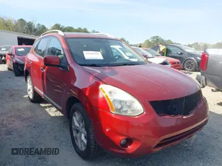 2012 Nissan Rogue S with VIN JN8AS5MT4CW261721, listed as a IAAI auction lot 41904419 with 172,551 mi miles. Bid and sale history available at carsss.com. Image 1.