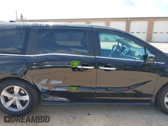 2019 Honda Odyssey EX-L with VIN 5FNRL6H76KB005145, listed as a IAAI auction lot 42075781 with 115,599 mi miles. Bid and sale history available at carsss.com. Image 13.