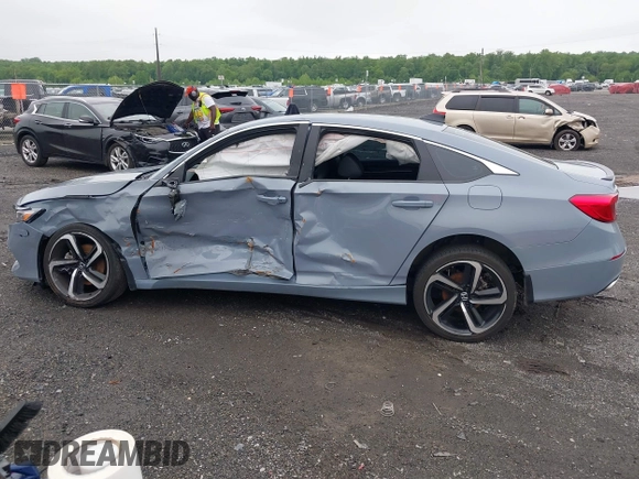 2021 Honda Accord Sport with VIN 1HGCV1F38MA099805, listed as a IAAI auction lot 42251724 with 78,645 mi miles and . Bid and sale history available at DreamBid. Image 14.