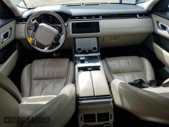 2018 Land Rover Range Rover Velar R-Dynamic HSE with VIN SALYM2RV9JA749322, listed as a Copart auction lot 49922825 with 65,319 mi miles and Salvage title. Bid and sale history available at DreamBid. Image 8.